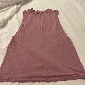 Cotton blush lulu lemon muscle tank